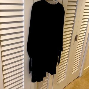 Black crushed velvet HAH dress size M